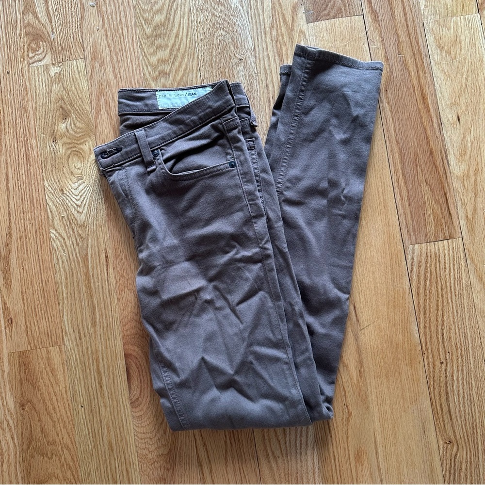 Rag & Bone Tan Skinny Jeans